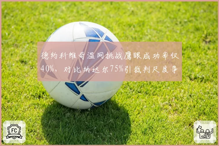 德约科维奇温网挑战鹰眼成功率仅40%,对比纳达尔75%引裁判尺度争议